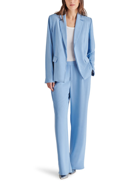 PAYTON Blazer Light Blue  Women's Designer Blazers – Steve Madden Canada
