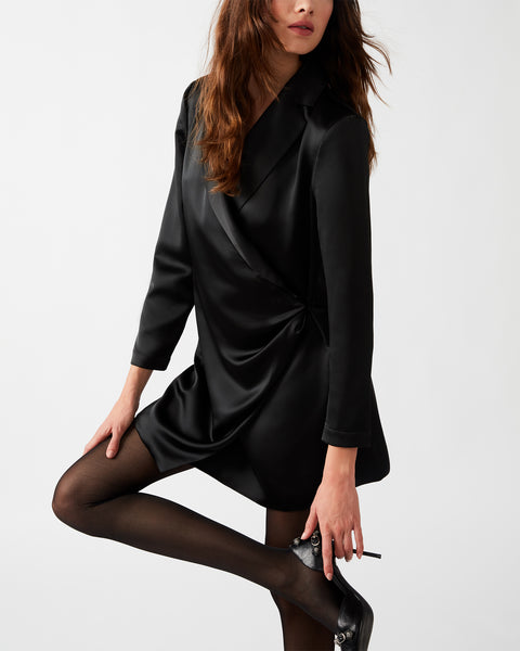 Balmain Blazer Mini Dress - Black
