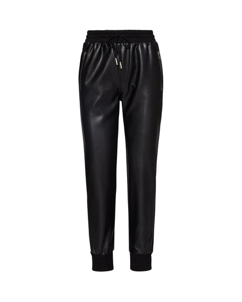 SLIM THICC FAUX LEATHER JOGGER