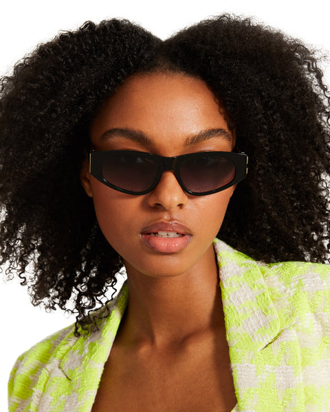 ADRIANE Black Sunglasses  Women's Designer Sunglasses – Steve