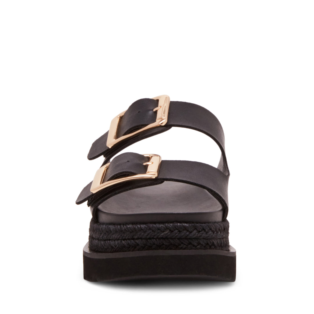 MYTHICALL Black Platform Slide Sandal | Women's Designer Sandals ...