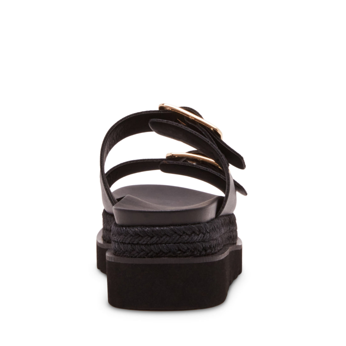 MYTHICALL Black Platform Slide Sandal | Women's Designer Sandals ...