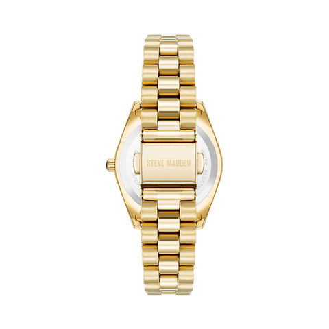 Green Gold Multi Statement Watch Steve Madden