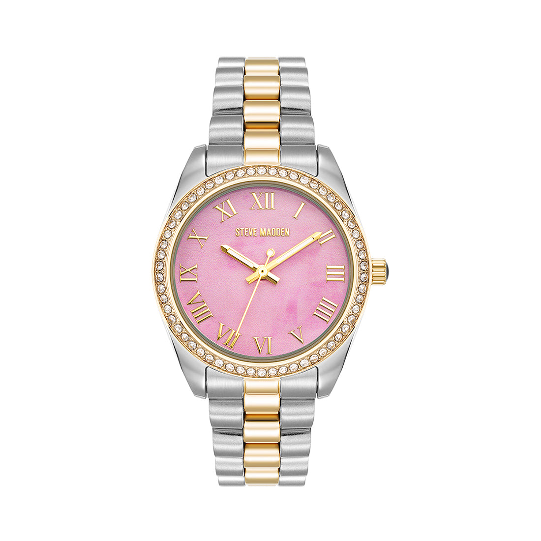Silver & Gold Two Tone Statement Watches | Women's Designer Jewellery –  Steve Madden Canada