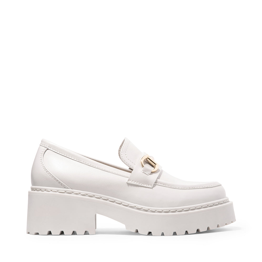 APPROACH Natural Platform Loafers | Women's Designer Loafers – Steve ...