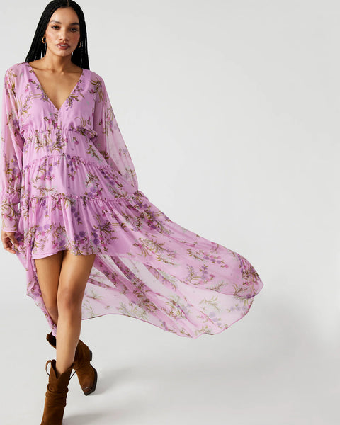 SOL DRESS PURPLE - Clothing - Steve Madden Canada