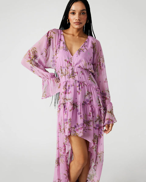 SOL DRESS PURPLE - Clothing - Steve Madden Canada