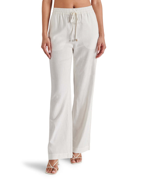 VENETIA PANT WHITE - Clothing - Steve Madden Canada