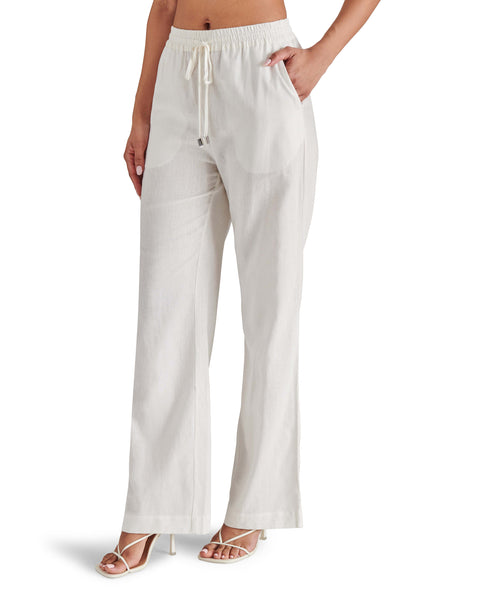 VENETIA PANT WHITE - Clothing - Steve Madden Canada