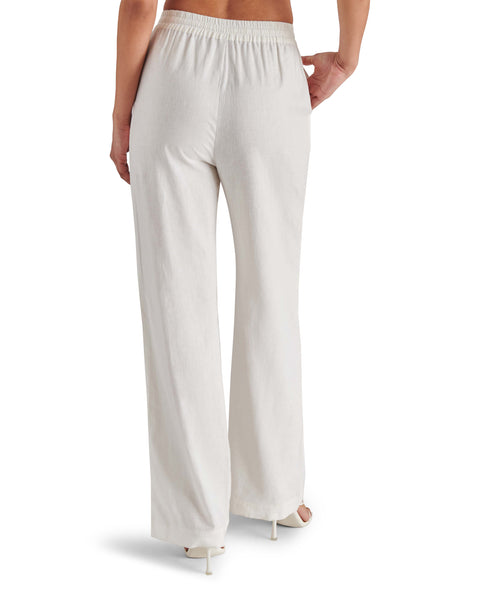 VENETIA PANT WHITE - Clothing - Steve Madden Canada