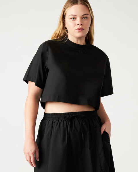 SUNNY TOP BLACK - Clothing - Steve Madden Canada