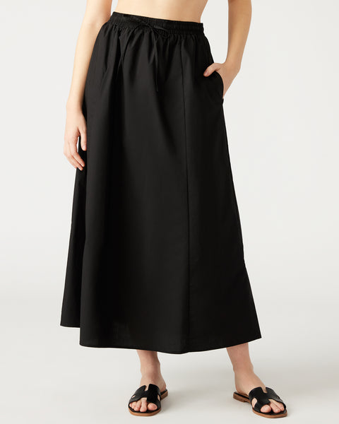 SUNNY SKIRT BLACK - Clothing - Steve Madden Canada