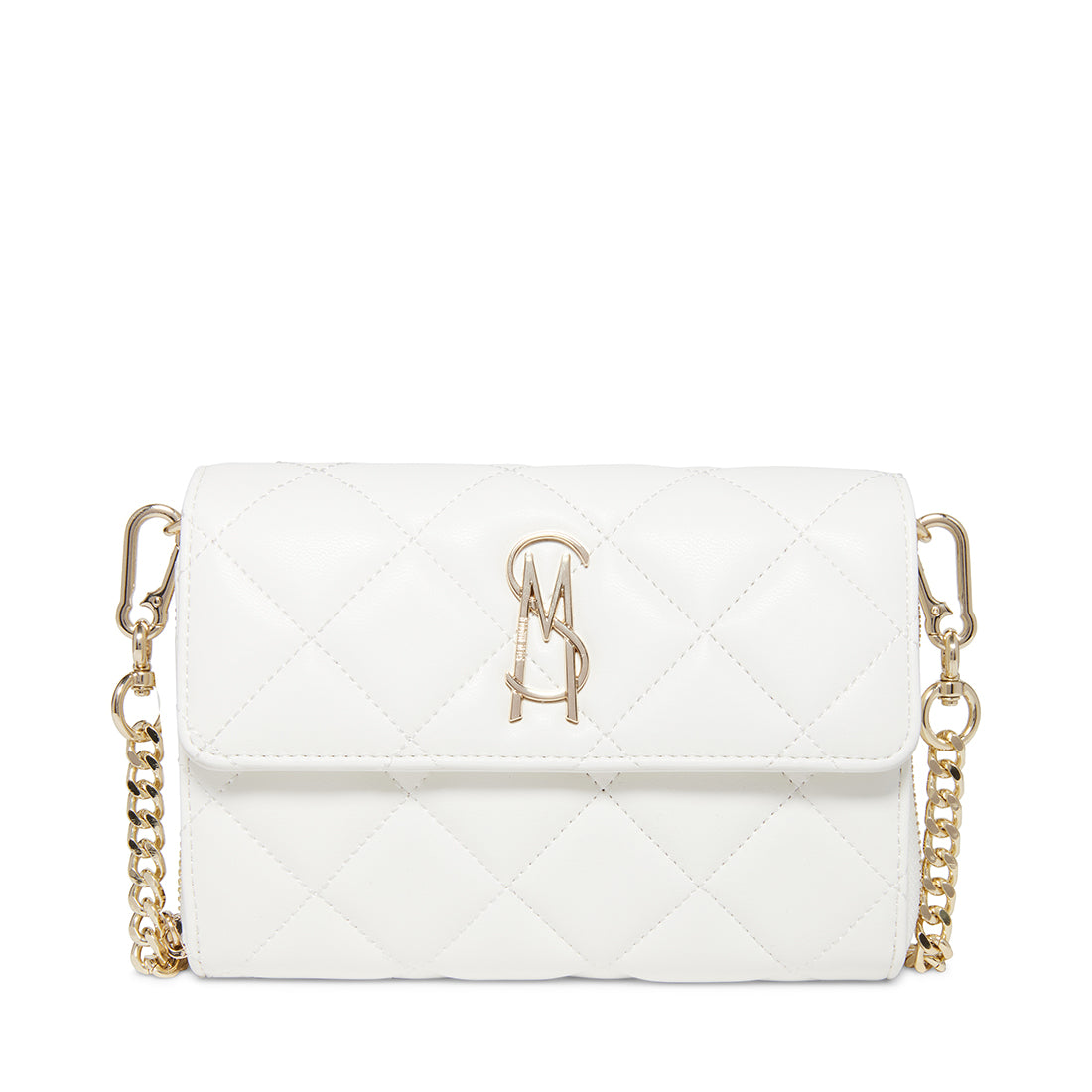 BCARINA White Quilted Crossbody Bags | Women's Designer Handbags ...