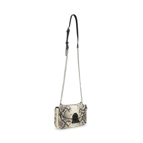 BELMOND Black Exotic Snake Crossbody Bag | Women's Designer Handbags ...