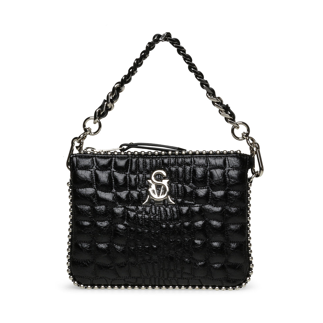 BRAMIE Black Crossbody Bag | Women's Designer Handbags – Steve Madden ...