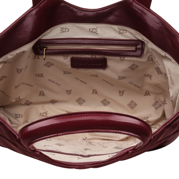 BFUSE-V BURGUNDY - Handbags - Steve Madden Canada