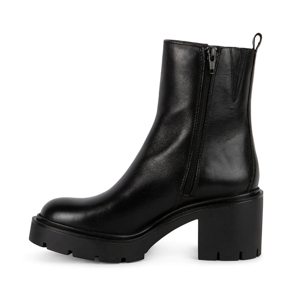 ADLEY BLACK LEATHER - Women's Shoes - Steve Madden Canada