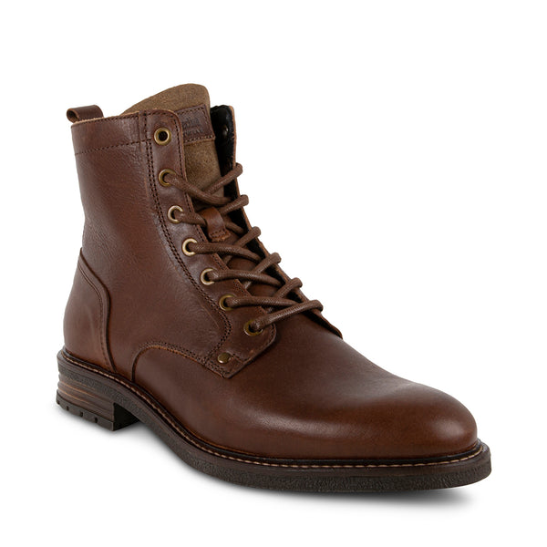 BEDARD Tan Leather Men's Casual Boots | Men's Designer Boots – Steve ...