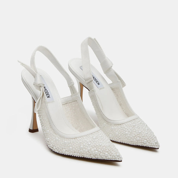 BRI-P WHITE FABRIC - Women's Shoes - Steve Madden Canada