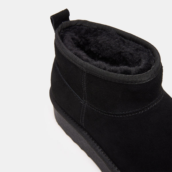 CRUE BLACK SUEDE - Women's Shoes - Steve Madden Canada