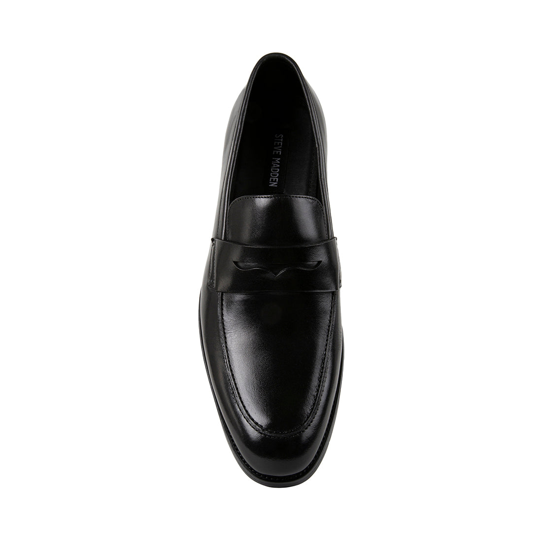 EFRIAN Black Leather Dress Shoes | Men's Designer Dress Shoes – Steve ...