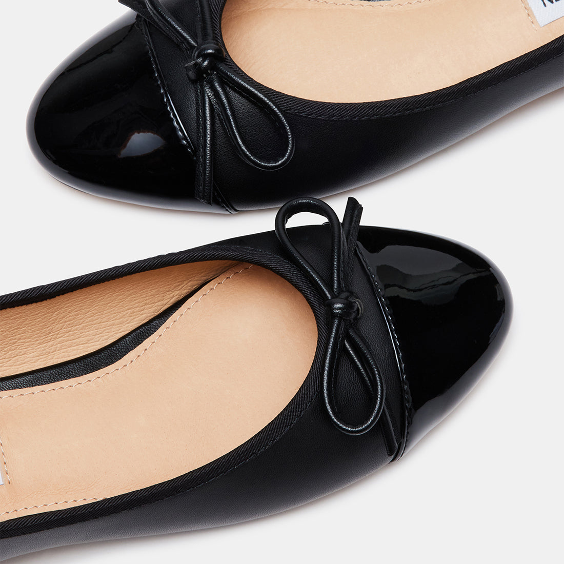 ELLISON Black Ballet Flats | Women's Designer Flats – Steve Madden Canada