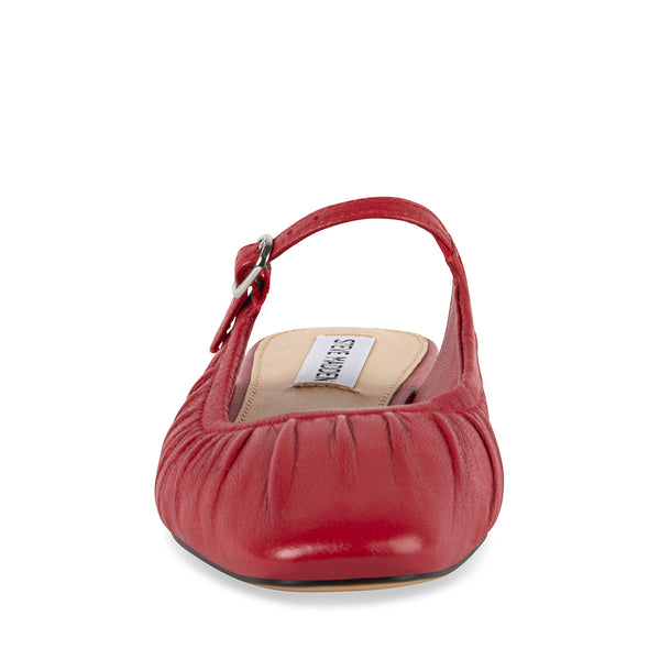 GISELEE RED LEATHER - Women's Shoes - Steve Madden Canada