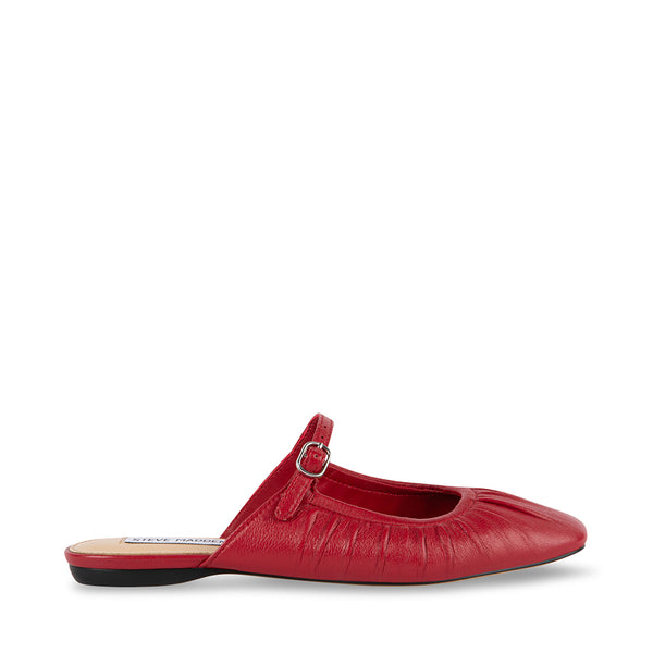 GISELEE RED LEATHER - Women's Shoes - Steve Madden Canada