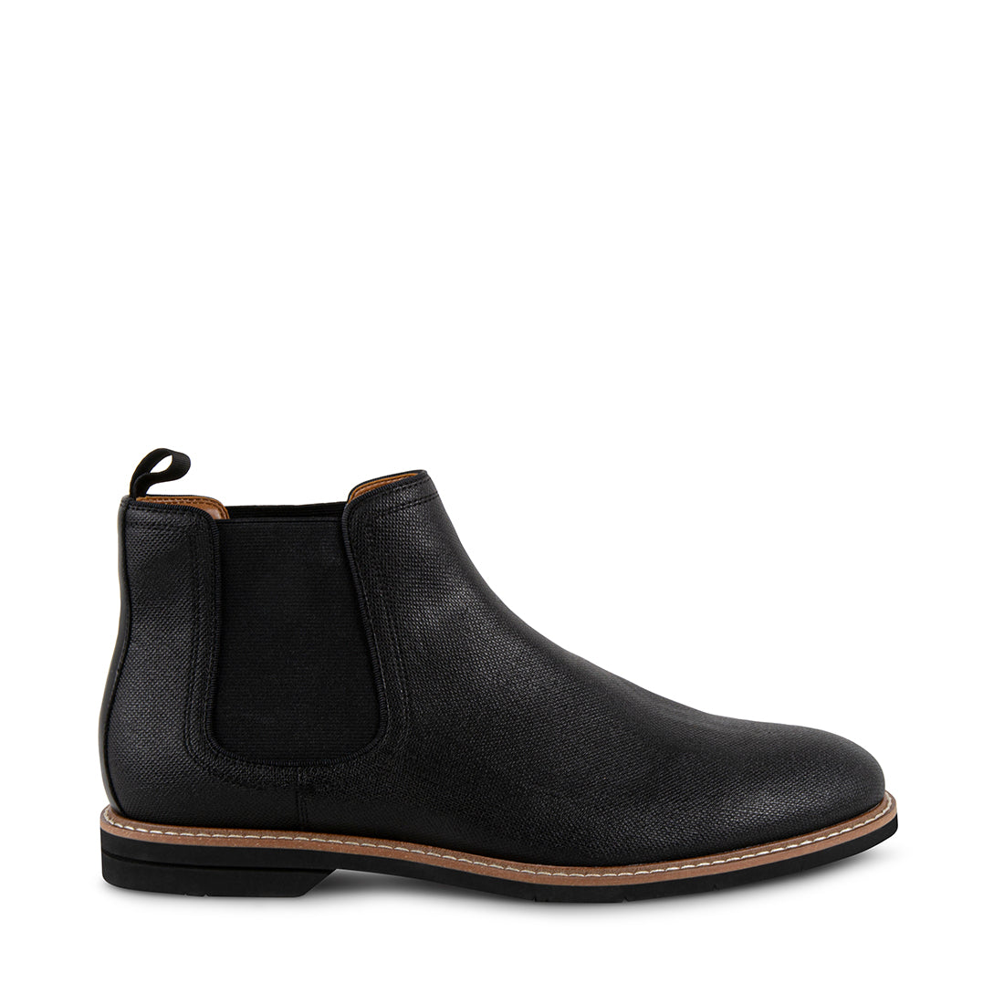 Steve madden black chelsea cheap boots mens