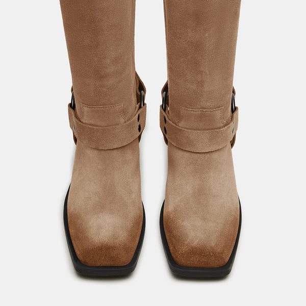 RUSKIN TAUPE SUEDE - Women's Shoes - Steve Madden Canada