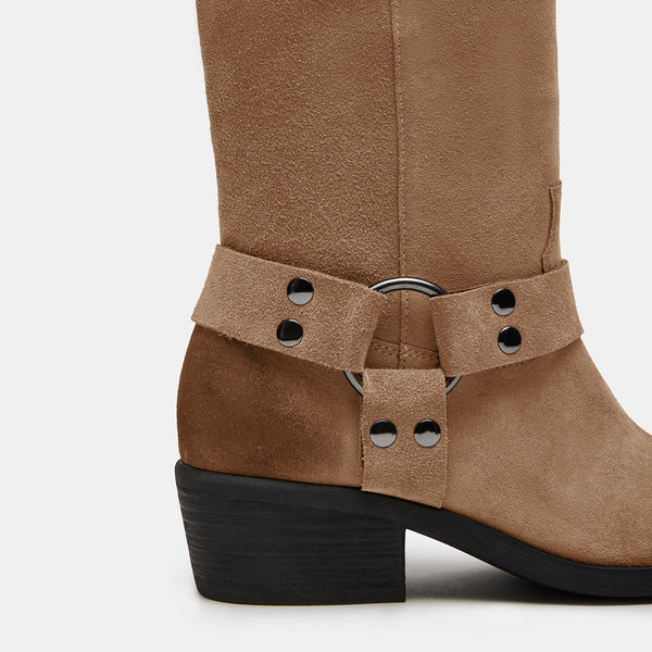 RUSKIN TAUPE SUEDE - Women's Shoes - Steve Madden Canada