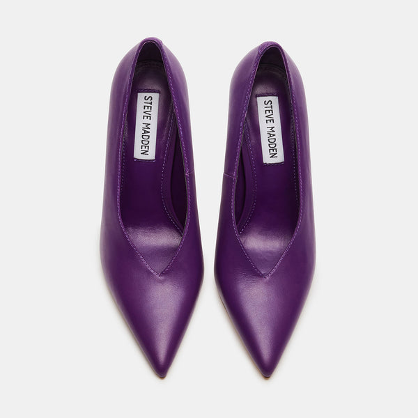 SEDONA PURPLE LEATHER - Women's Shoes - Steve Madden Canada