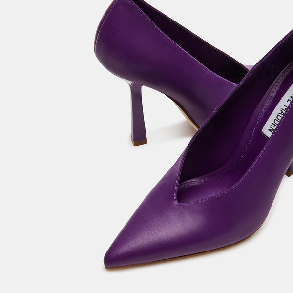 SEDONA PURPLE LEATHER - Women's Shoes - Steve Madden Canada