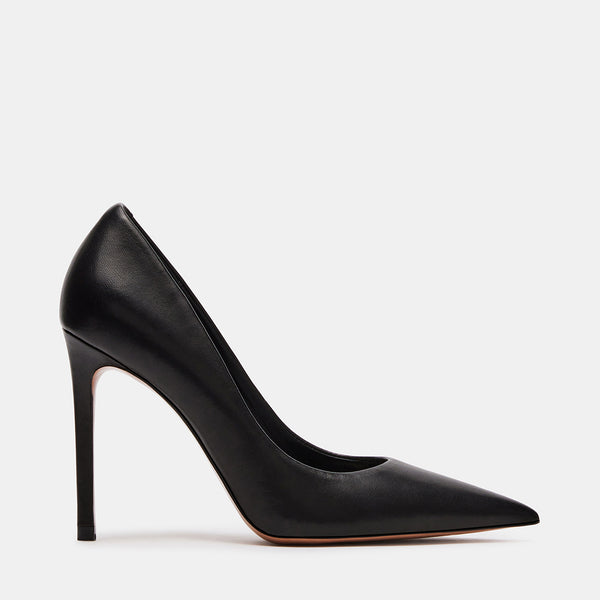 THRIVE BLACK LEATHER - Women's Shoes - Steve Madden Canada