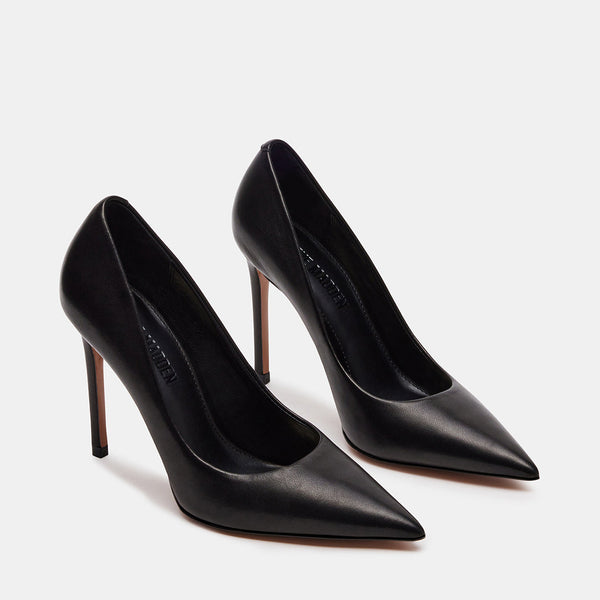 THRIVE BLACK LEATHER - Women's Shoes - Steve Madden Canada