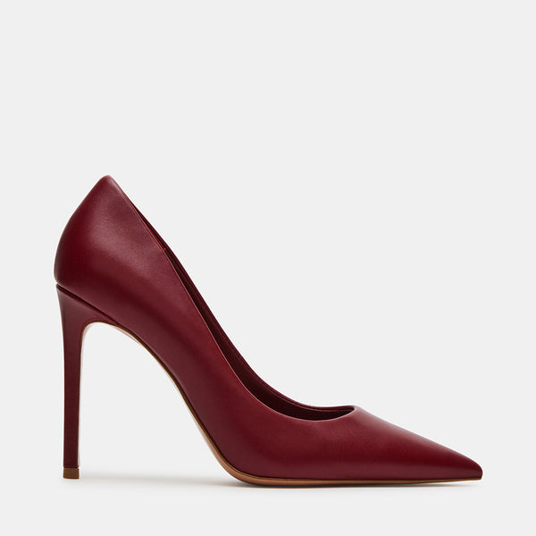 THRIVE BURGUNDY LEATHER - Women's Shoes - Steve Madden Canada