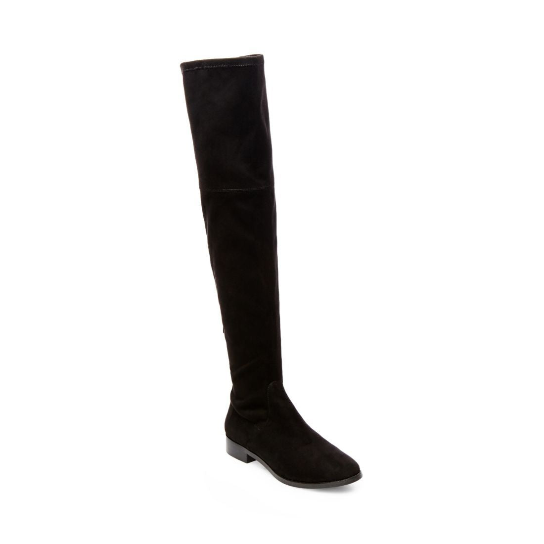 ODESSA Black Over The Knee Boots | Women's Designer Boots – Steve ...