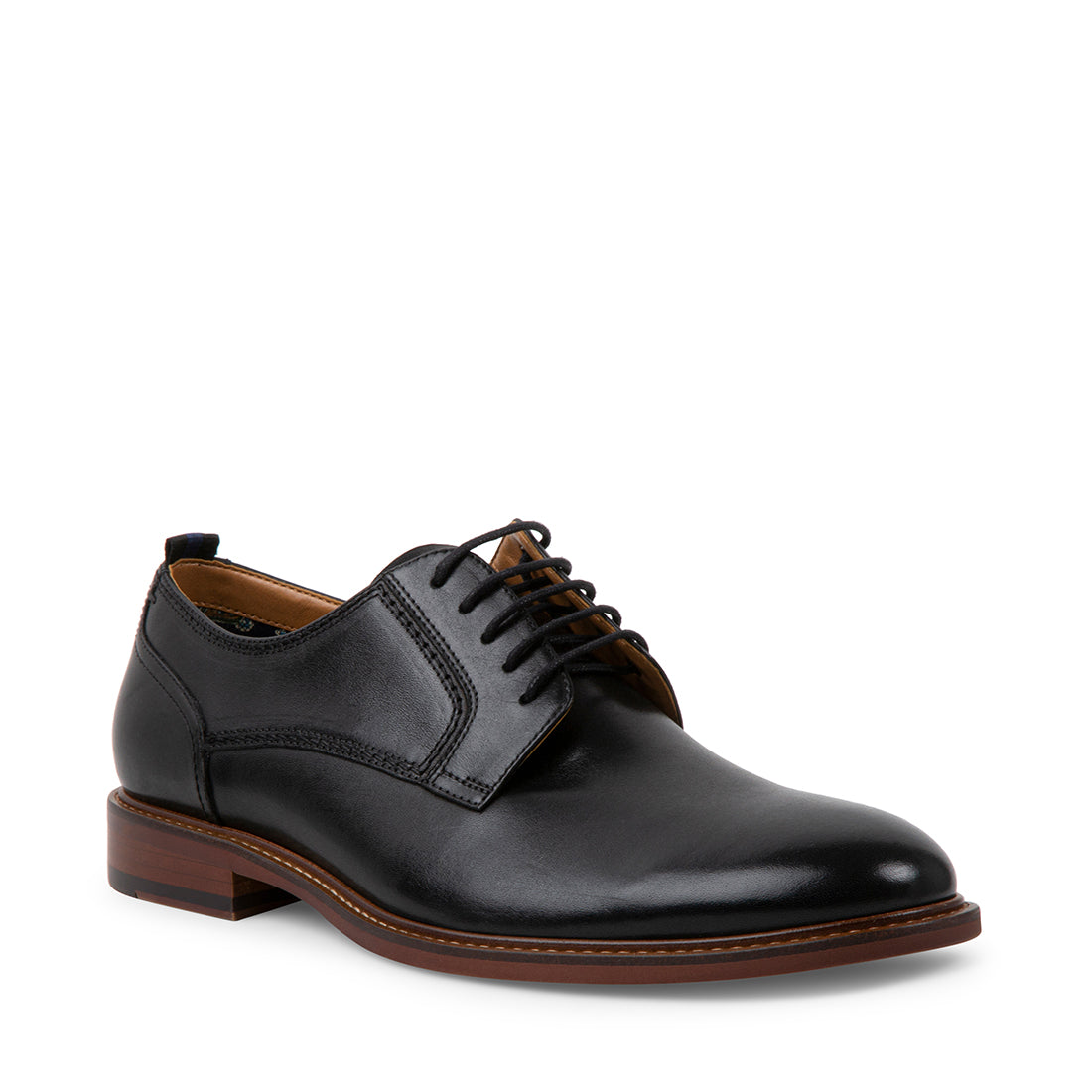 CHIDMORE Black Leather Men's Dress Shoes | Men's Designer Dress Shoes ...