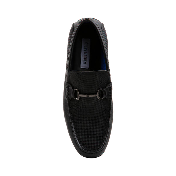KYSON Black Leather Men's Dress Shoes | Men's Designer Dress Shoes ...