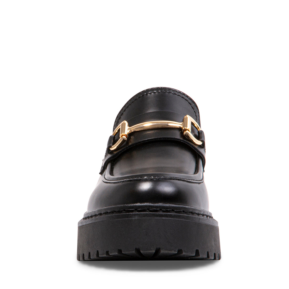 APPROACH Black Platform Loafers | Women's Designer Loafers – Steve ...
