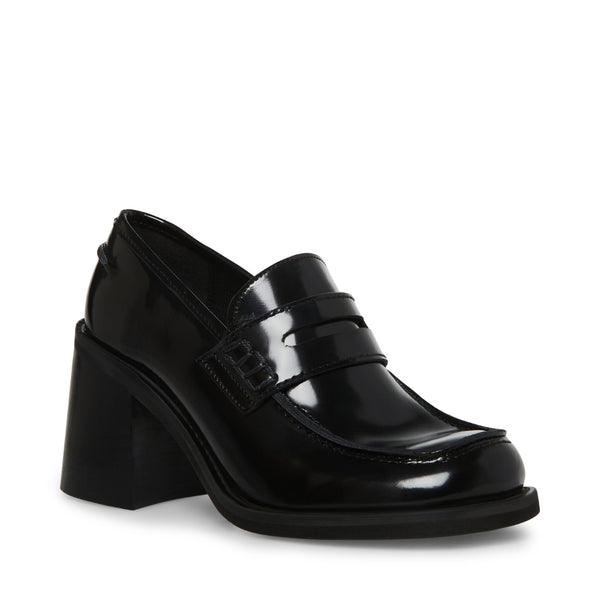 UNIVERSE Black Leather Women's High Heels | Women's Designer Heels ...