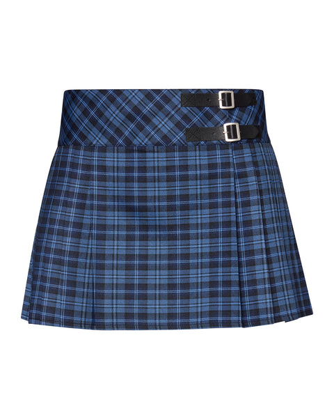 CHER Blue Multi Plaid Mini Skirt | Women's Designer Skirts – Steve ...