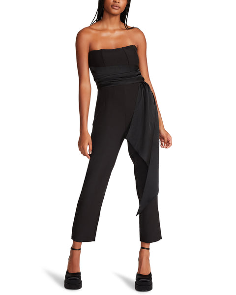 HARLEN JUMPSUIT BLACK - Clothing - Steve Madden Canada