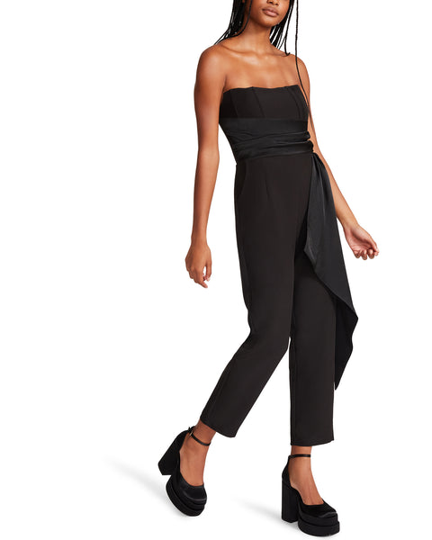 HARLEN JUMPSUIT BLACK - Clothing - Steve Madden Canada