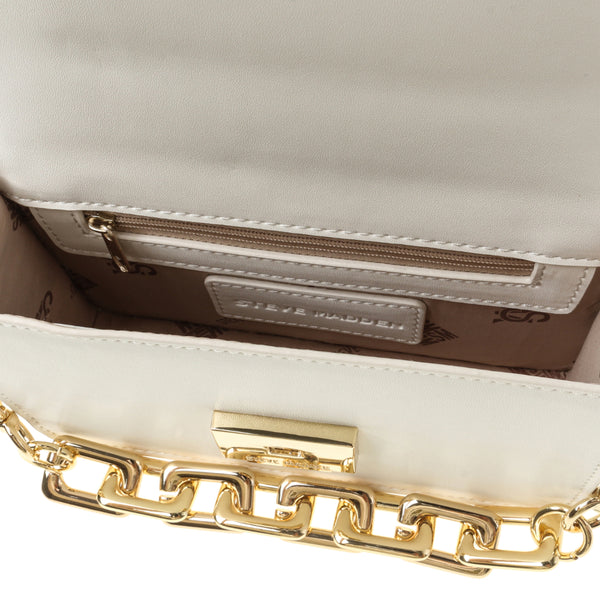 BHESSA White Shoulder Bags | Women's Designer Handbags – Steve Madden ...