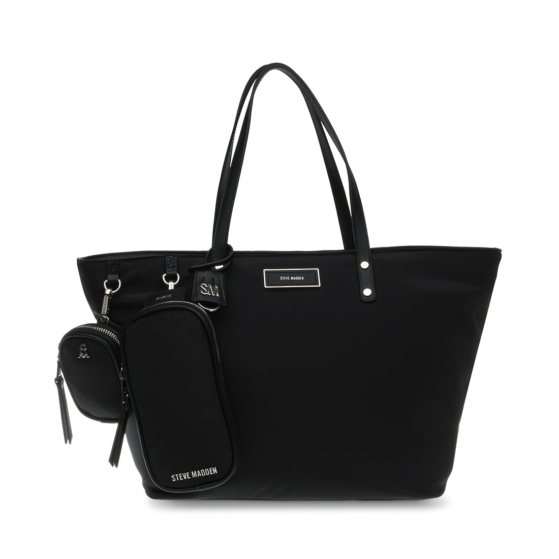 Steve shops Madden tote bag