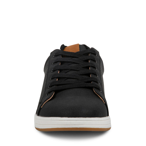 BLIXIN2 Black Nubuck Men's Sneakers | Men's Designer Sneakers – Steve ...